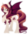 Size: 1811x2232 | Tagged: safe, artist:cayfie, oc, oc only, oc:autumn cast, bat pony, pony