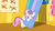 Size: 1366x768 | Tagged: safe, edit, edited screencap, screencap, princess celestia, sweetie belle, g4, female, solo