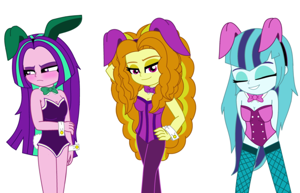 1055428 Suggestive Artist Cbear624 Adagio Dazzle Aria Blaze