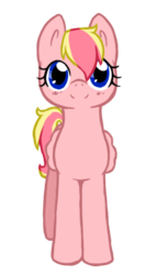 Size: 272x447 | Tagged: safe, artist:cloureed, oc, oc only, doodle, looking at you, simple background, solo, transparent background