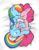 Size: 707x903 | Tagged: safe, artist:silver1kunai, pinkie pie, rainbow dash, g4, cuddling, female, hug, lesbian, ship:pinkiedash, shipping, smiling, snuggling