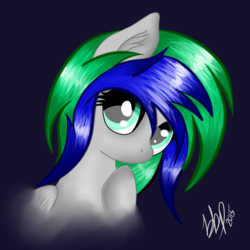 Size: 1046x1047 | Tagged: safe, artist:bbp, oc, oc only, bust, cute, head tilt, looking at you, no mouth, simple background, solo