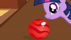 Size: 480x270 | Tagged: safe, artist:agrol, twilight sparkle, alicorn, pony, everypony plays sports games, g4, animated, bowling ball, fail, female, mare, ouch, twilight sparkle (alicorn), youtube link