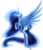 Size: 1275x1500 | Tagged: safe, artist:raventhehed9eh09, princess luna, g4, .psd available, concave belly, ethereal mane, ethereal tail, female, hoof fluff, horn, lanky, large wings, long horn, long legs, long mane, long tail, mismatched legs, rearing, simple background, skinny, solo, spread wings, starry mane, starry tail, tail, tall, thin, transparent background, unshorn fetlocks