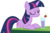 Size: 1101x726 | Tagged: safe, artist:kamyk962, twilight sparkle, g4, .svg available, drinking, female, simple background, solo, transparent background, vector