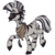 Size: 2983x2984 | Tagged: safe, artist:inlucidreverie, oc, oc only, oc:ahrim, zebra, fallout equestria, bandana, cigarette, feather, goggles, high res, smoking, solo, stripes