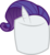 Size: 2233x2437 | Tagged: safe, artist:vinylvortex, rarity, g4, .ai available, ambiguous gender, food, high res, marshmallow, marshmallow pony, rarity is a marshmallow, simple background, solo, transparent background, vector