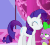 Size: 396x360 | Tagged: safe, screencap, rarity, spike, dragon, pony, unicorn, g4, green isn't your color, animated, hopping, pronking