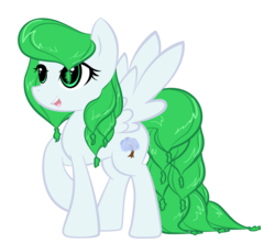 Size: 796x704 | Tagged: safe, artist:nimaru, oc, oc only, oc:winter willow, pegasus, pony, female, mare, simple background, solo, style emulation, transparent background
