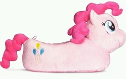 Size: 576x362 | Tagged: safe, pinkie pie, g4, clothes, irl, merchandise, photo, slippers