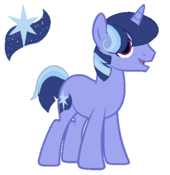 Size: 462x476 | Tagged: safe, artist:scarmmetry, oc, oc only, cutie mark, magical lesbian spawn, offspring, parent:trixie, parent:twilight sparkle, parents:twixie, simple background, solo, transparent background