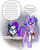 Size: 591x732 | Tagged: safe, artist:metal-kitty, rarity, twilight sparkle, alicorn, pony, g4, crossover, dialogue, disembodied head, female, glasses, kill me, later, mare, rarispy, spy, spy (tf2), team fortress 2, twi medic, twilight sparkle (alicorn)