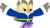 Size: 3582x2031 | Tagged: safe, artist:porygon2z, owlowiscious, bird, owl, g4, bathrobe, clothes, high res, male, simple background, slippers, solo, transparent background, twily slippers, vector