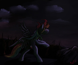 Size: 1200x1000 | Tagged: safe, artist:miokomata, rainbow dash, g4, female, solo, standing