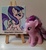 Size: 1836x2006 | Tagged: safe, artist:lucaspratt, starlight glimmer, pony, unicorn, g4, brushable, close enough, female, irl, painting, photo, toy, traditional art