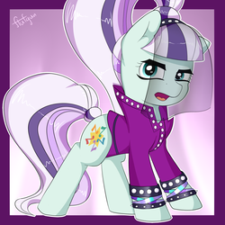 Size: 1280x1280 | Tagged: safe, artist:flufgun, coloratura, g4, countess coloratura, female, solo