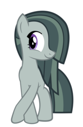 Size: 3500x5381 | Tagged: safe, artist:kuren247, marble pie, earth pony, pony, g4, female, hair over one eye, simple background, solo, transparent background, vector