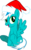 Size: 2238x3572 | Tagged: safe, artist:outlawedtofu, oc, oc only, oc:frosty winds, pegasus, pony, fallout equestria: memories, cute, hat, high res, santa hat, simple background, sitting, solo, transparent background, vector