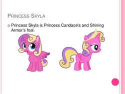 Size: 638x479 | Tagged: source needed, useless source url, safe, princess skyla, g4, cancelled, fake, misspelling, text