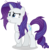 Size: 8000x8200 | Tagged: safe, artist:luckreza8, rarity, pony, unicorn, g4, absurd resolution, female, horn, mare, messy mane, simple background, solo, transparent background, vector