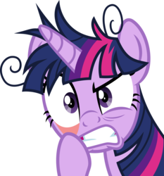 Size: 6206x6670 | Tagged: safe, artist:osipush, twilight sparkle, alicorn, pony, g4, hearthbreakers, absurd resolution, eyelid pull, female, frown, glare, gritted teeth, mare, messy mane, simple background, solo, transparent background, twilight snapple, twilight sparkle (alicorn), vector, wide eyes