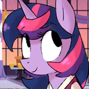 Size: 128x128 | Tagged: safe, artist:twilightisbestprincess, twilight sparkle, alicorn, pony, g4, alternate hairstyle, cute, female, mare, picture for breezies, twilight sparkle (alicorn)