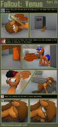 Size: 2000x4383 | Tagged: safe, artist:marsminer, oc, oc only, oc:venus spring, fallout equestria, comic, dead, dialogue, discussion in the comments, fallout, fallout venus