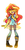 Size: 500x1000 | Tagged: safe, artist:shiokaraazu, sunset shimmer, equestria girls, g4, my past is not today, clothes, eyes closed, female, long hair, open mouth, simple background, solo, watermark, white background