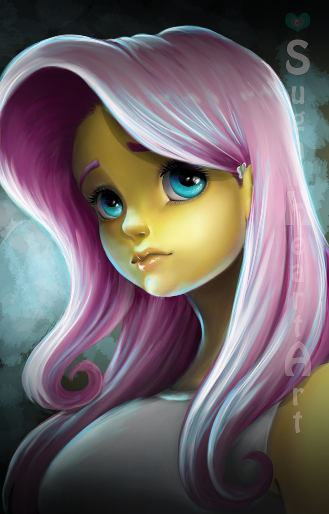 1037258 Safe Alternate Version Artist Sugarheartart Fluttershy