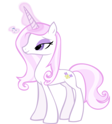Size: 8096x8943 | Tagged: safe, artist:emu34b, fancypants, fleur-de-lis, pony, unicorn, g4, absurd resolution, concave belly, female, mare, micro, simple background, size difference, slender, solo, thin, transparent background, vector