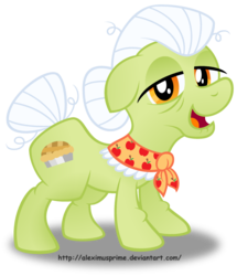 Size: 1024x1193 | Tagged: safe, artist:aleximusprime, granny smith, g4, female, simple background, solo, transparent background