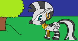 Size: 1207x638 | Tagged: safe, artist:killerbug2357, zecora, zebra, g4, 1000 hours in ms paint, female, ms paint, solo