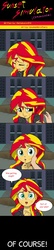 Size: 1027x4794 | Tagged: safe, artist:doublewbrothers, edit, sunset shimmer, equestria girls, g4, baneposting, comic, crying, speech bubble