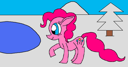 Size: 1024x537 | Tagged: safe, artist:killerbug2357, pinkie pie, g4, 1000 hours in ms paint, female, ms paint, solo