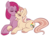 Size: 645x472 | Tagged: safe, artist:lulubell, pinkie pie, oc, oc:lulubell, g4, bubble berry, bubblini davinci berry, canon x oc, female, kissing, male, pinkamena diane pie, rule 63, shipping, simple background, straight, transparent background