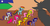 Size: 1024x541 | Tagged: safe, artist:killerbug2357, applejack, fluttershy, pinkie pie, rainbow dash, rarity, twilight sparkle, alicorn, pony, g4, 1000 hours in ms paint, female, mane six, mare, ms paint, twilight sparkle (alicorn)