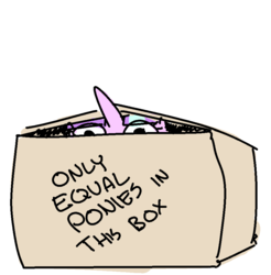 Size: 913x929 | Tagged: safe, artist:nobody, starlight glimmer, pony, g4, box, female, looking at you, parody, pony in a box, sketch, solo, wide eyes