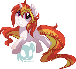 Size: 1280x1155 | Tagged: safe, artist:wicklesmack, oc, oc only, oc:morning glorious, pony, unicorn, solo