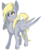 Size: 7000x8469 | Tagged: safe, artist:lesiwtroublemaker, derpy hooves, pegasus, pony, g4, absurd resolution, female, mare, simple background, solo, tongue out