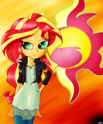 Size: 2500x3000 | Tagged: safe, artist:jabbie64, sunset shimmer, equestria girls, g4, female, high res, solo