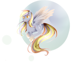 Size: 2440x1957 | Tagged: safe, artist:tsuukiusa, derpy hooves, pegasus, pony, g4, female, mare, rainbow power, rainbow power-ified, simple background, smiling, solo, transparent background