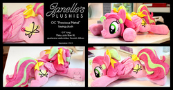 Size: 4200x2206 | Tagged: safe, artist:janellesplushies, oc, oc only, oc:precious metal, irl, photo, plushie, solo