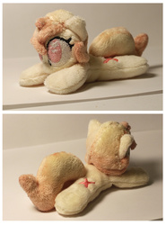 Size: 1034x1394 | Tagged: safe, artist:buttsnstuff, oc, oc only, oc:love note, beanie (plushie), irl, photo, plushie, solo