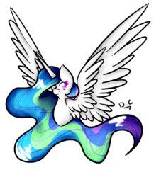 Size: 1024x1092 | Tagged: safe, artist:alicornpony1234, princess celestia, pony, g4, female, mare, simple background, solo, spread wings, transparent background