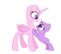 Size: 743x660 | Tagged: safe, artist:lolepopenon, artist:sakyas-bases, oc, oc only, pony, base, duo, simple background, transparent background