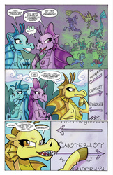 Size: 1330x2048 | Tagged: safe, idw, official comic, adagio dazzle, aria blaze, sonata dusk, siren, fiendship is magic #3, g4, my little pony: fiendship is magic, spoiler:comic, preview, the dazzlings