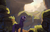 Size: 2000x1294 | Tagged: safe, artist:viwrastupr, twilight sparkle, alicorn, pony, g4, female, mare, scenery, solo, statue, twilight sparkle (alicorn)