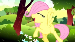 Size: 1280x720 | Tagged: safe, screencap, fluttershy, g4, the cutie mark chronicles, filly, filly fluttershy, so many wonders, youtube link