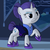 Size: 4000x4000 | Tagged: safe, artist:ashtoneer, rarity, g4, my little pony: friendship is magic, the cutie re-mark, alternate timeline, female, night maid rarity, nightmare takeover timeline, solo