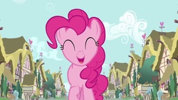 Size: 1280x720 | Tagged: safe, screencap, pinkie pie, a friend in deed, g4, female, smile smile smile, smile song, solo, youtube link
